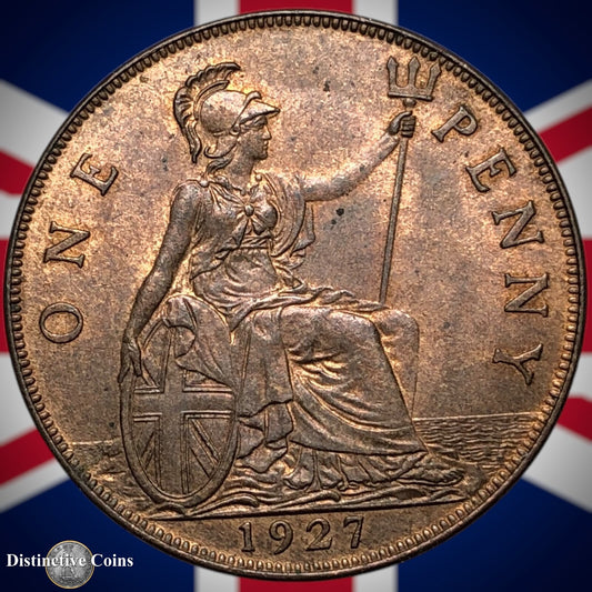 Great Britain 1927 Penny 1d GB7072