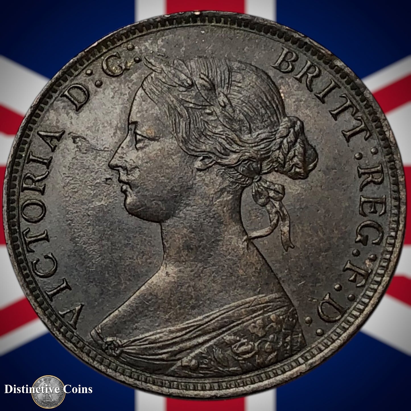 Great Britain 1866 Half Penny 1/2d GB5486