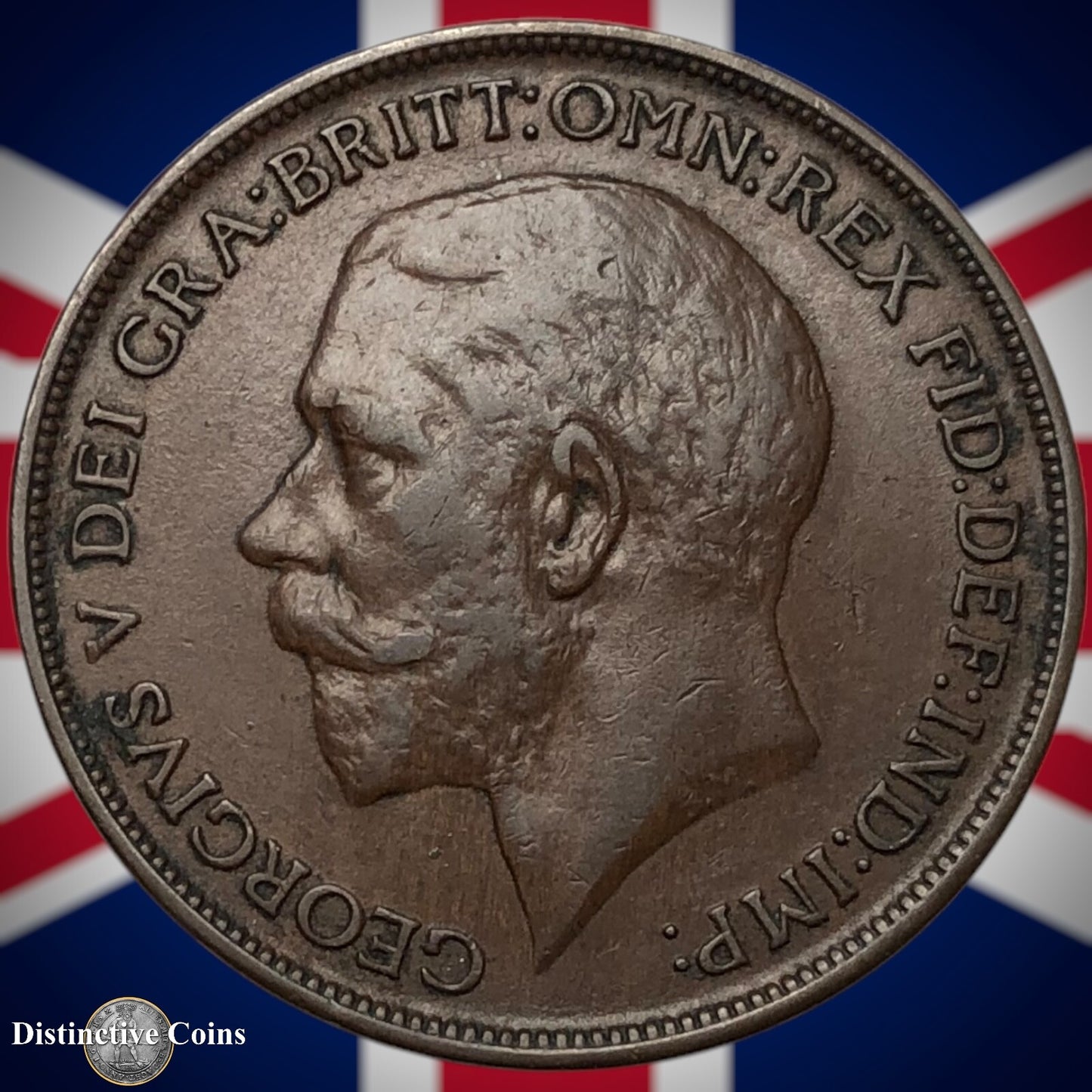 Great Britain 1912 Penny 1d GB6771