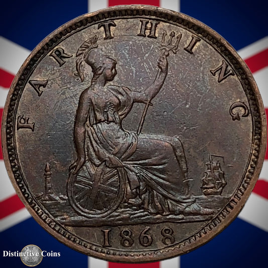 Great Britain 1868 Farthing 1/4d GB3632