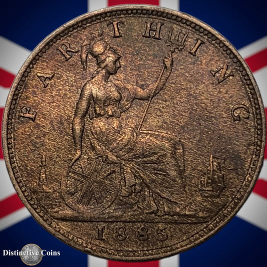Great Britain 1885 Farthing 1/4d GB4177