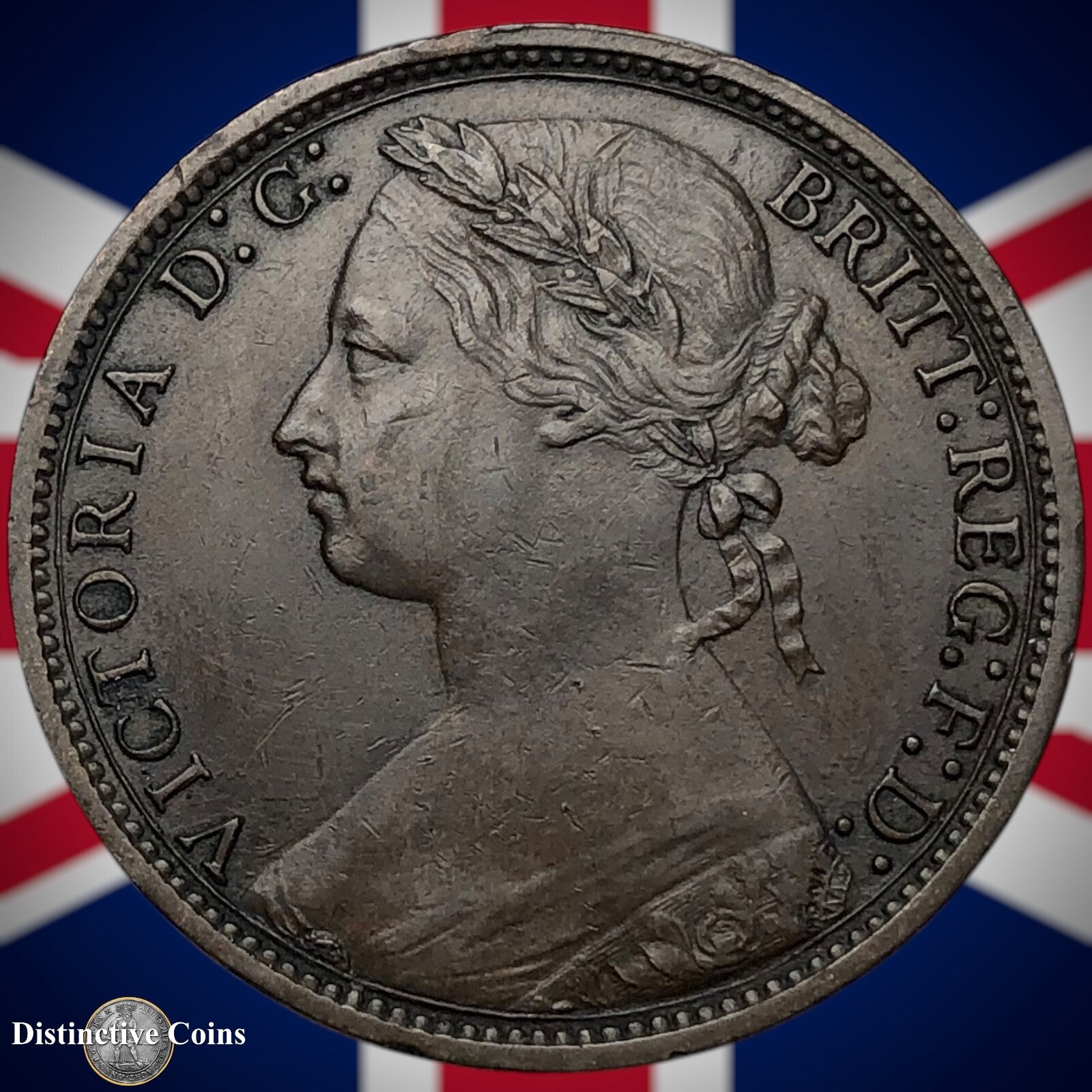 Great Britain 1877 Penny 1d GB6399