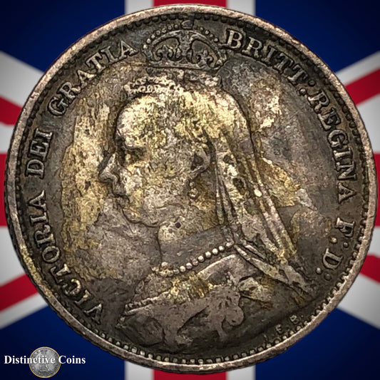 Great Britain 1890 Six Pence GB2737