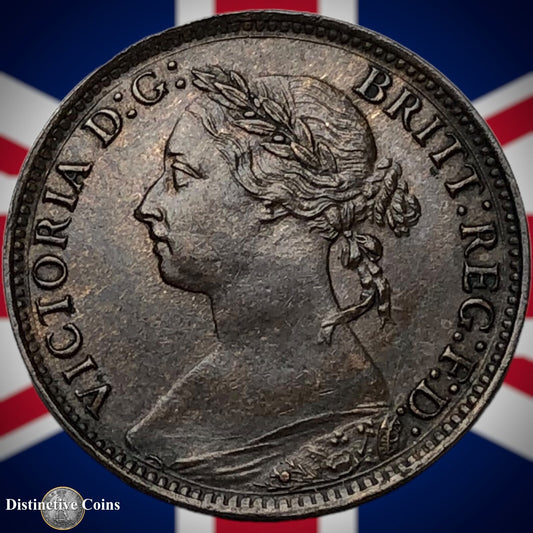 Great Britain 1886 Farthing 1/4d GB4225