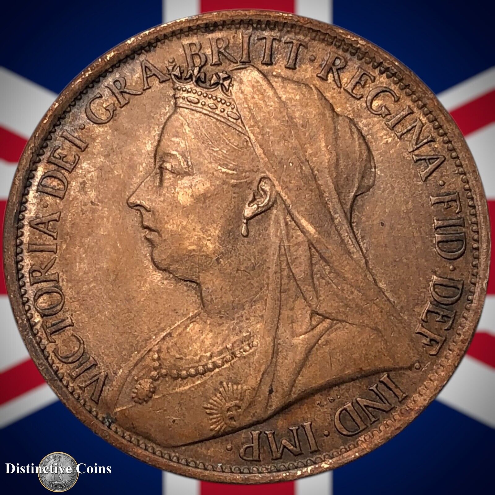 Great Britain 1896 Penny 1d GB6585