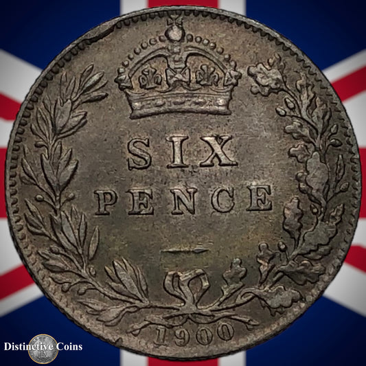 Great Britain 1900 Six Pence GB1480