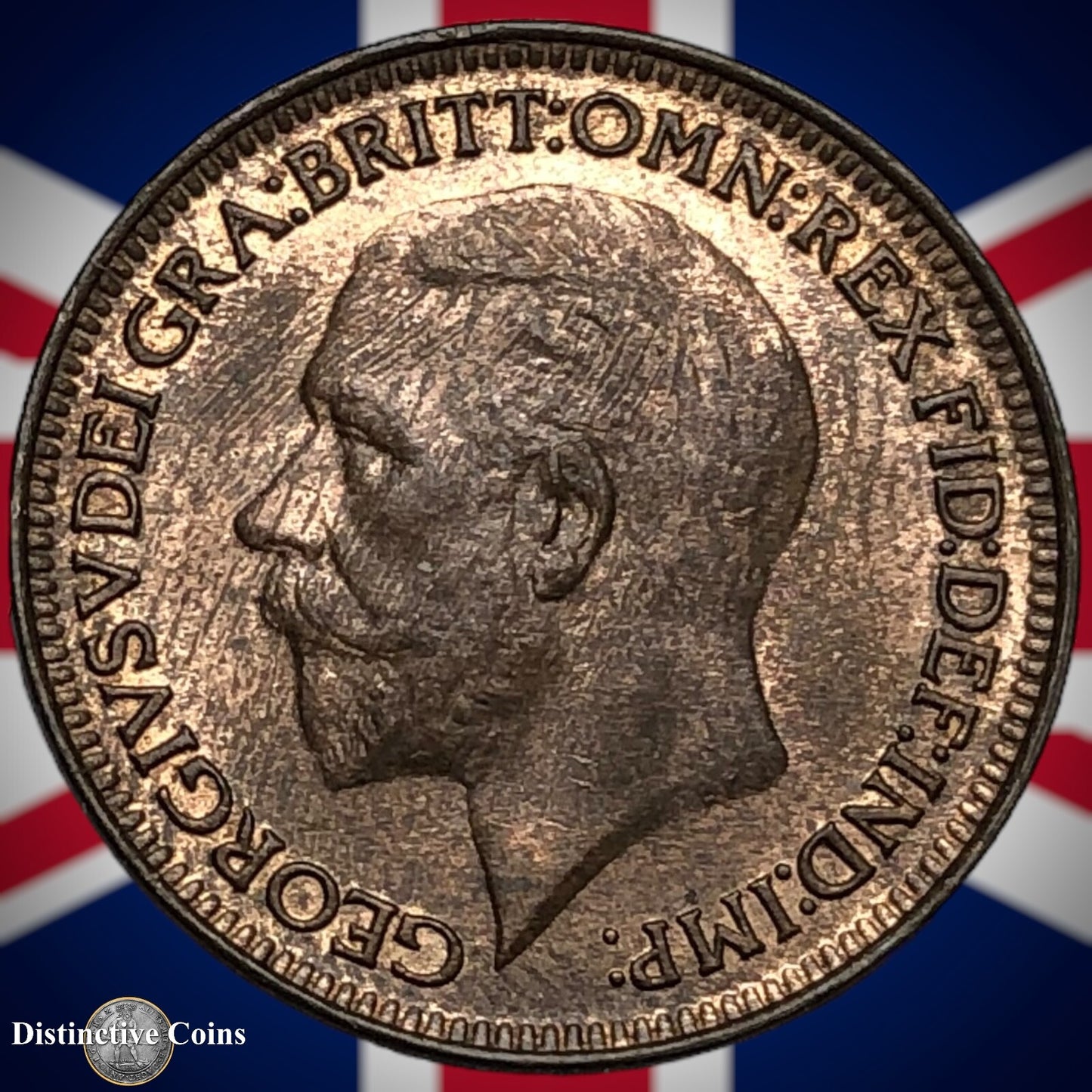 Great Britain 1932 Farthing 1/4d GB4916