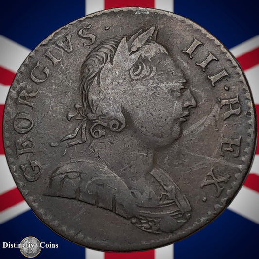 Great Britain 1775 Half Penny 1/2d GB5110