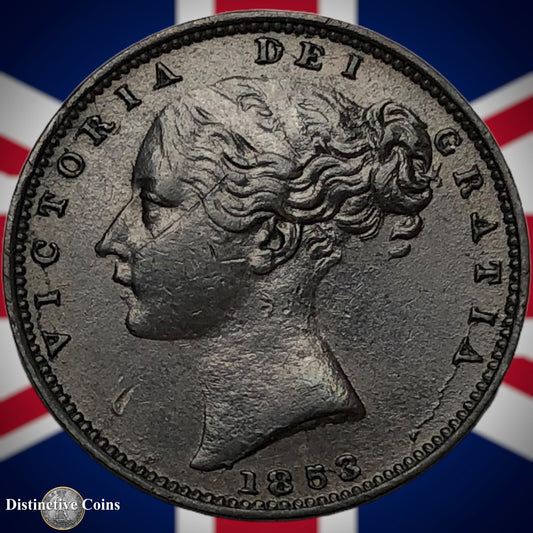 Great Britain 1853 Farthing 1/4d GB3464