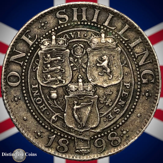 Great Britain 1898 British One Shilling GB0685