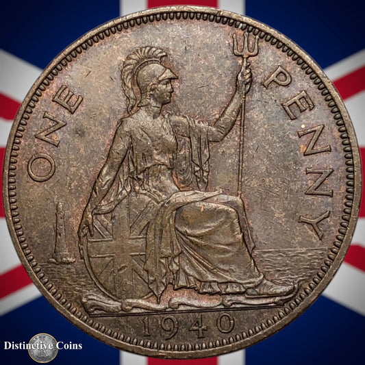 Great Britain 1940 Penny 1d GB7227