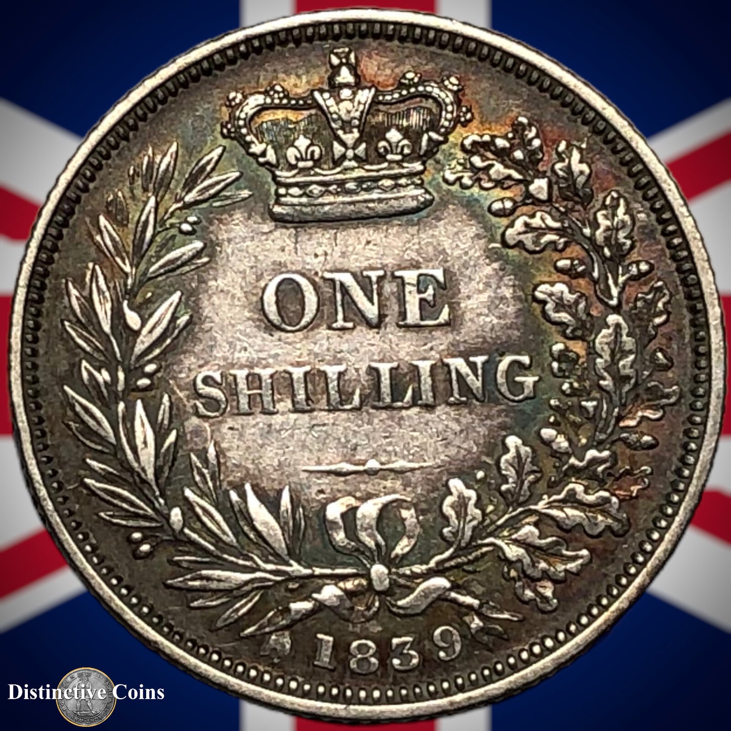Great Britain 1839 British One Shilling GB0153
