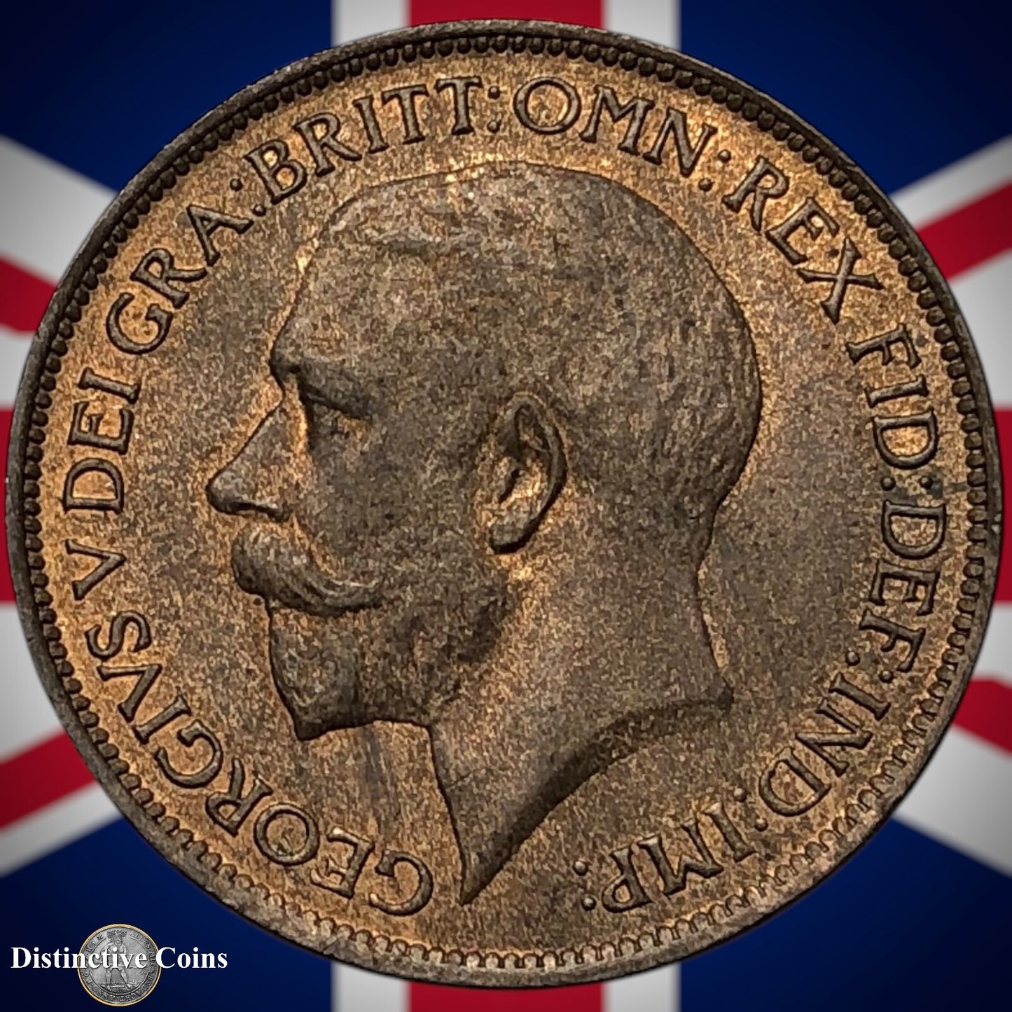Great Britain 1924 Half Penny 1/2d GB5910