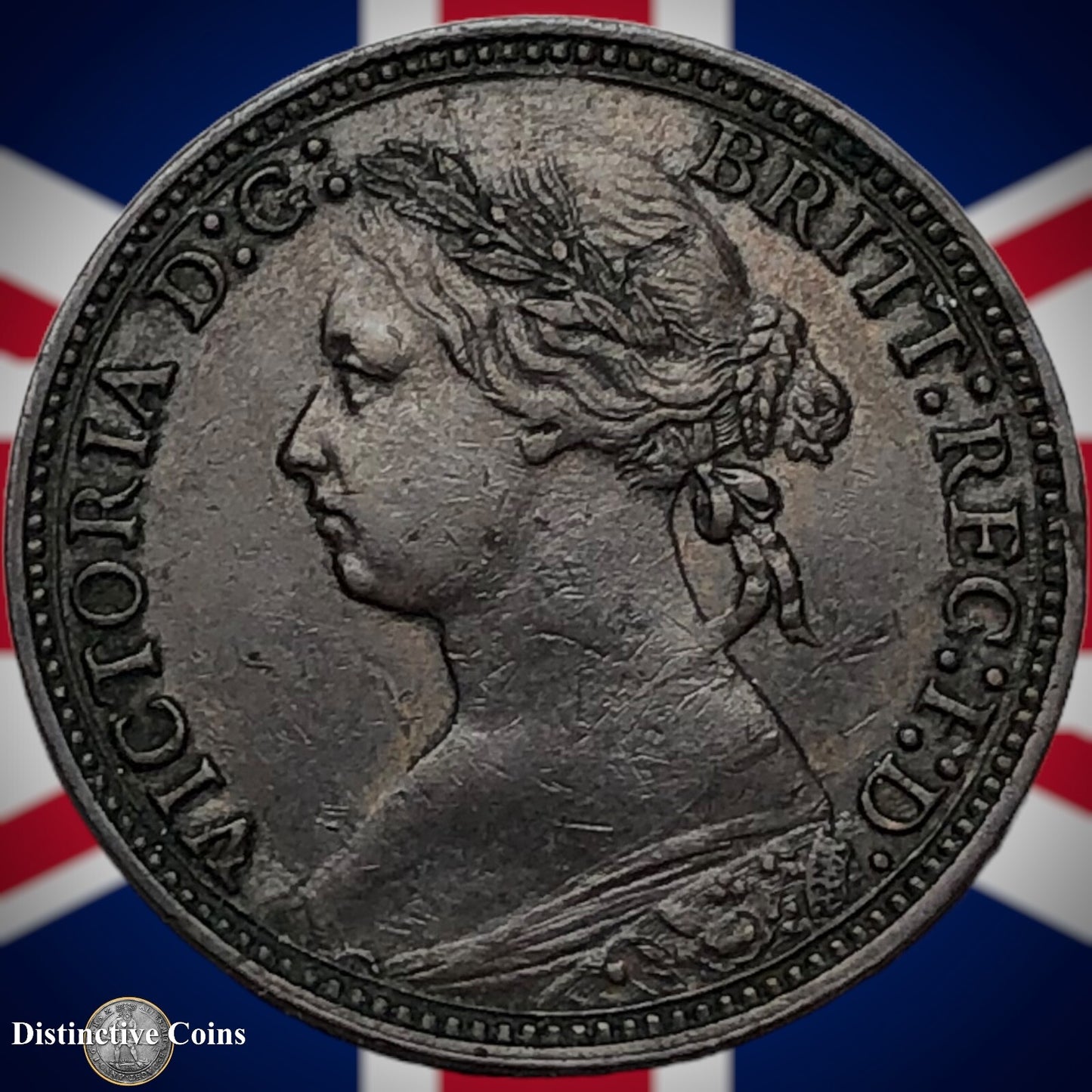 Great Britain 1878 Farthing 1/4d GB3789