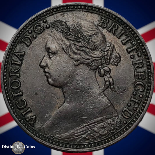 Great Britain 1878 Farthing 1/4d GB3789