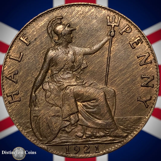 Great Britain 1921 Half Penny 1/2d GB5884