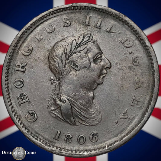 Great Britain 1806 Half Penny 1/2d GB5173