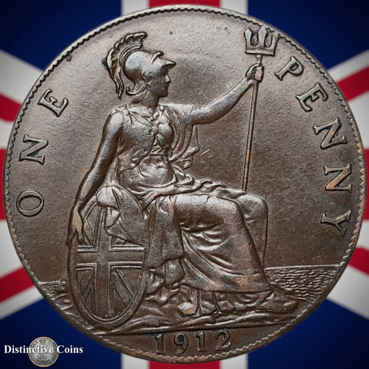 Great Britain 1912 Penny 1d GB6766