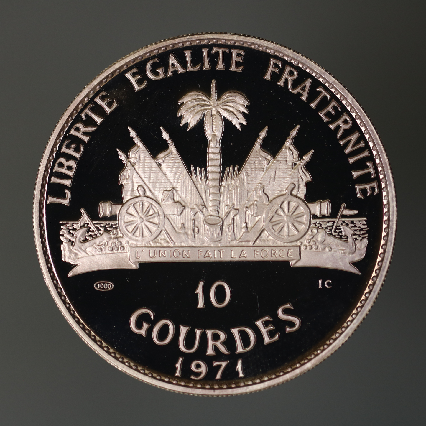 Haiti 1971 10 Gourdes Billy Bowlegs Seminole War A3466