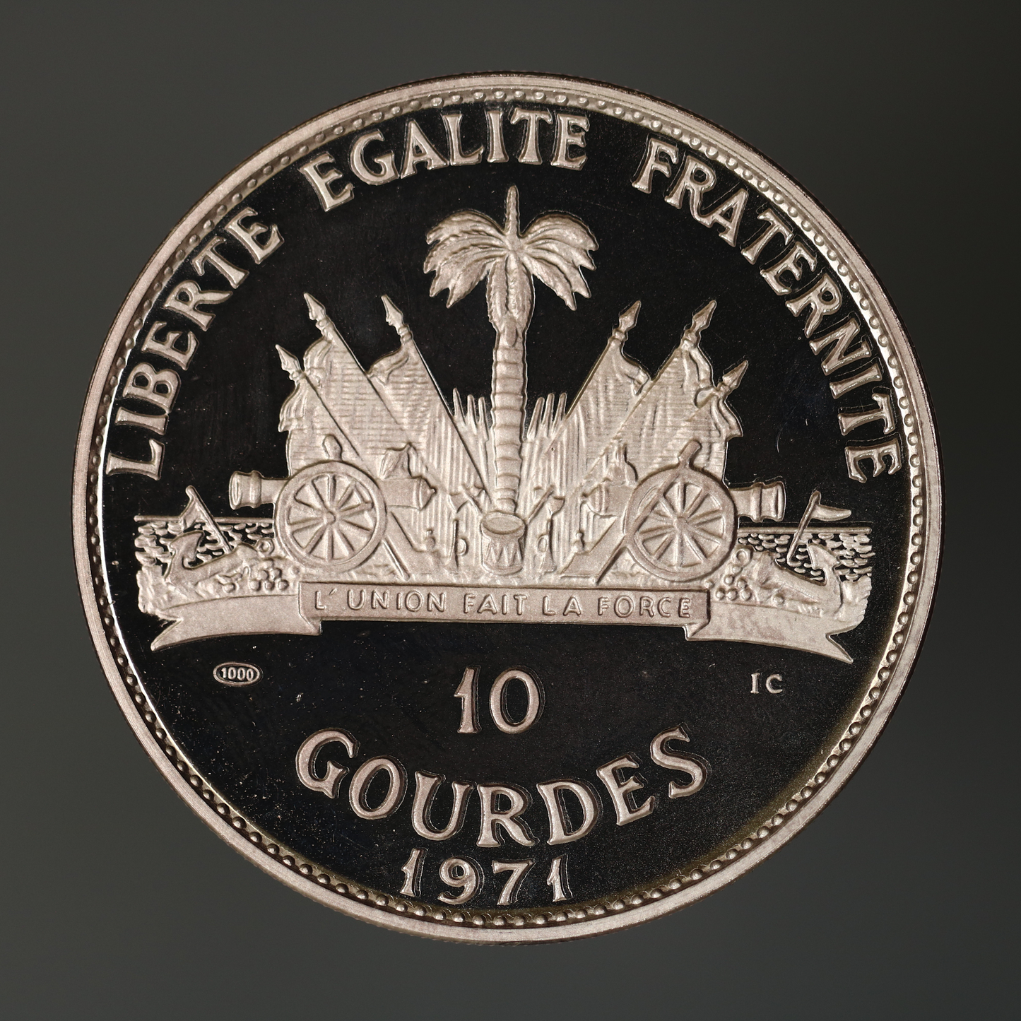 Haiti 1971 10 Gourdes Geronimo Chiricahua A3467