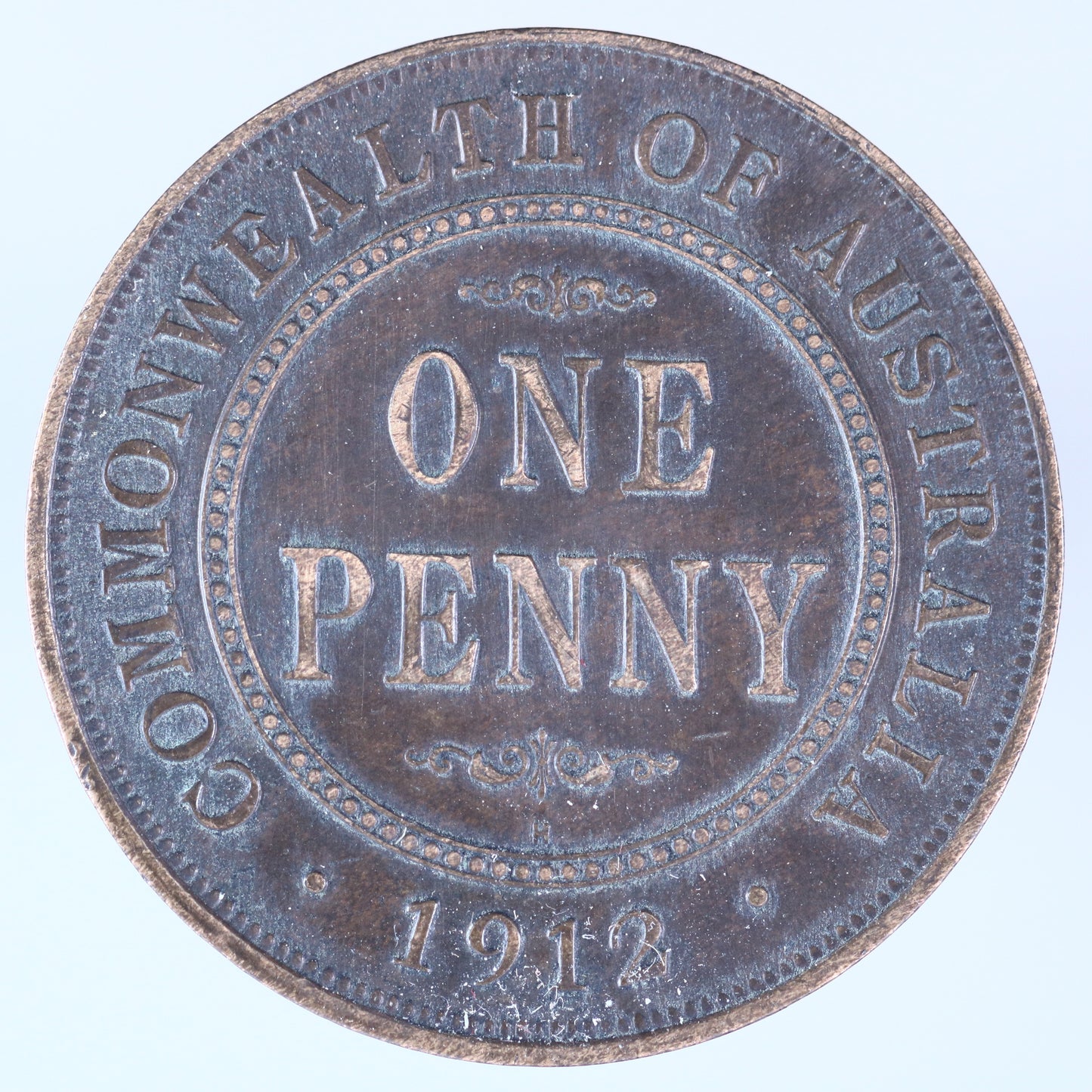 Australia 1912 H 1 Penny A3590
