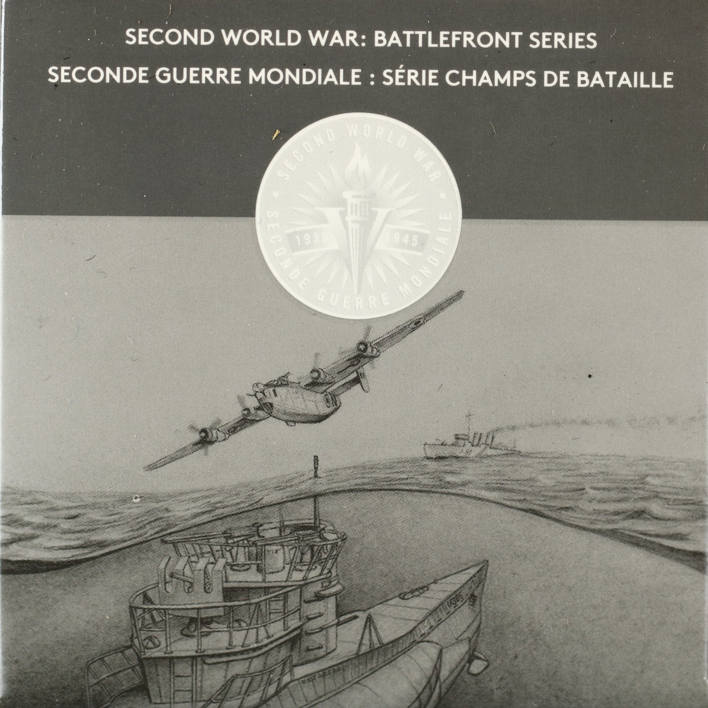 Canada 2018 $20 1 oz. pure silver coin commemorating the Battle of the Atlantic C017