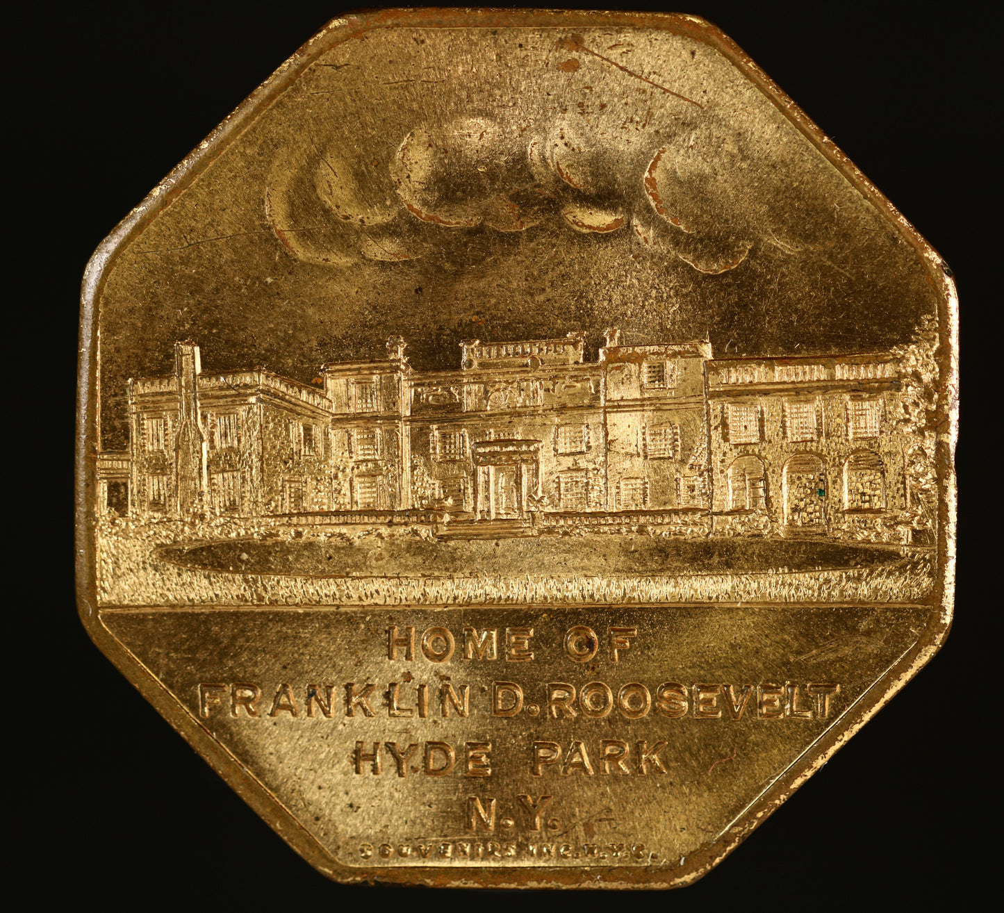 US  Franklin D. Roosevelt Commemorative Token A3494