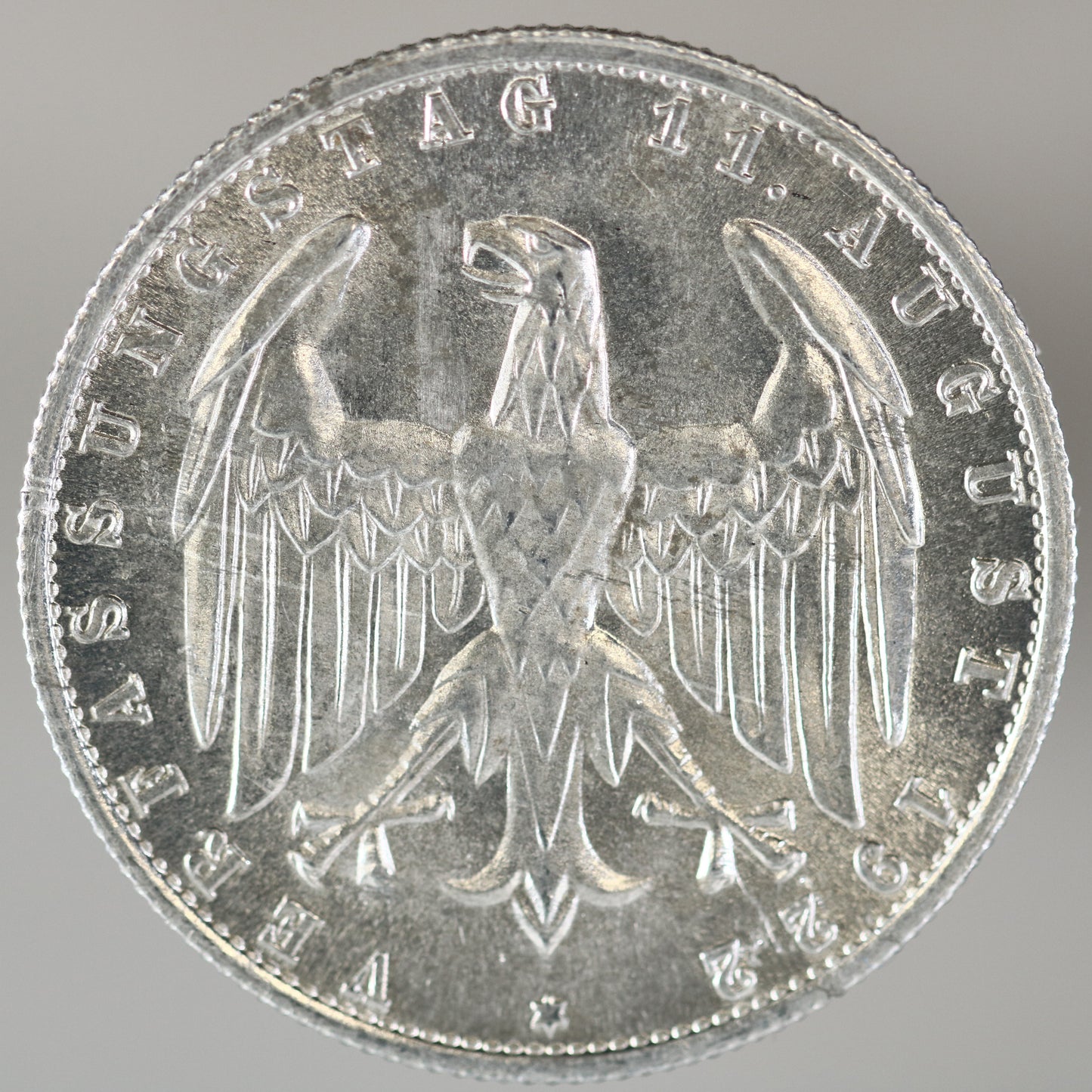 German 1922 A Weimar Republic 3 Mark A3542