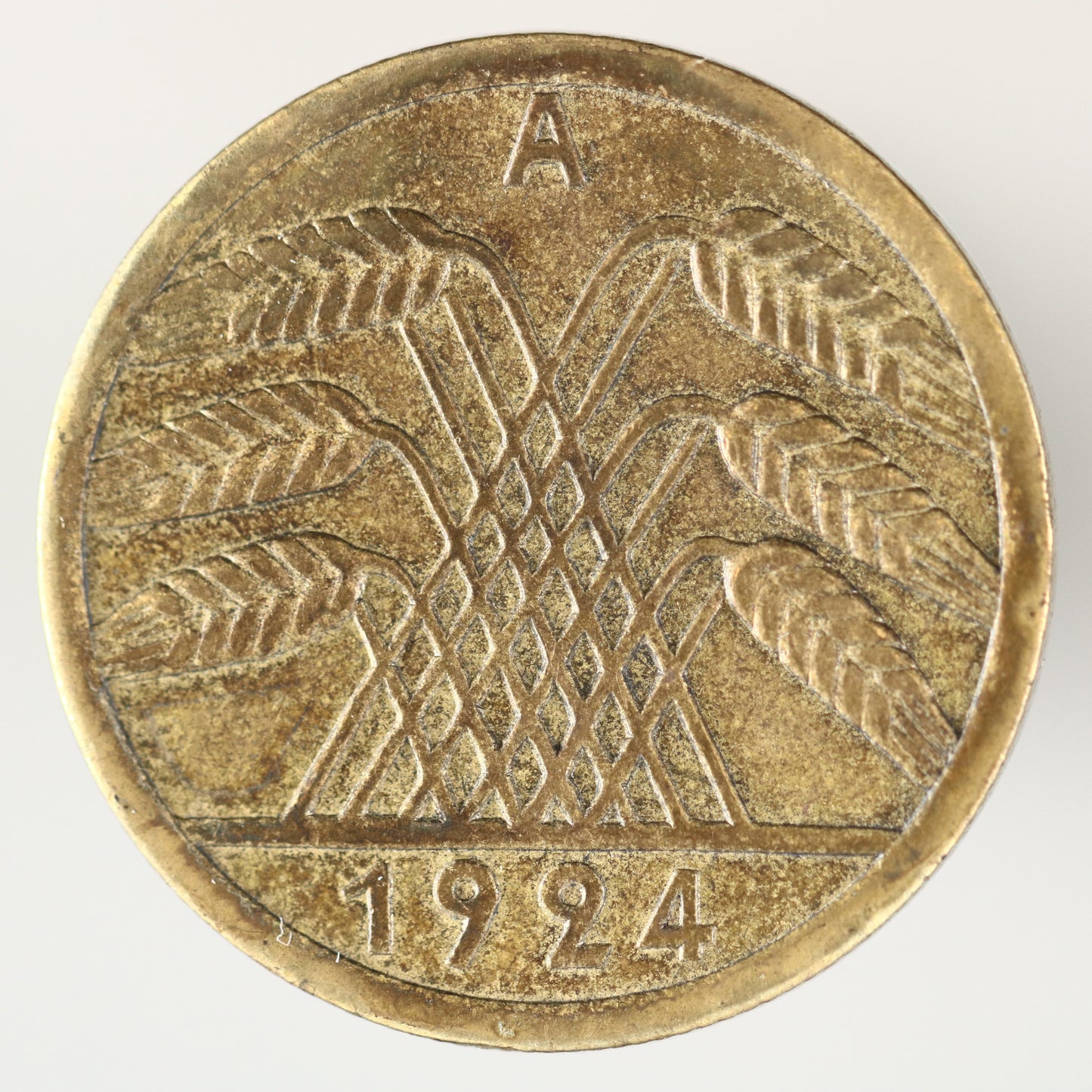Germany 1924 A 50 Rentenpfennig A3541