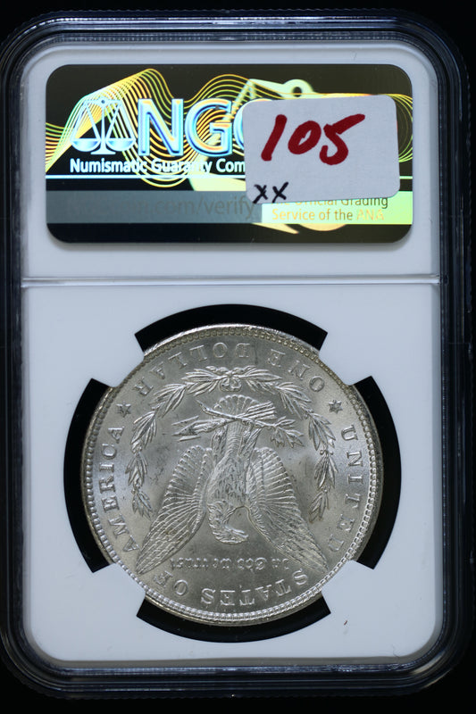 US 1896 Morgan Silver Dollar MS-64 NCG S847