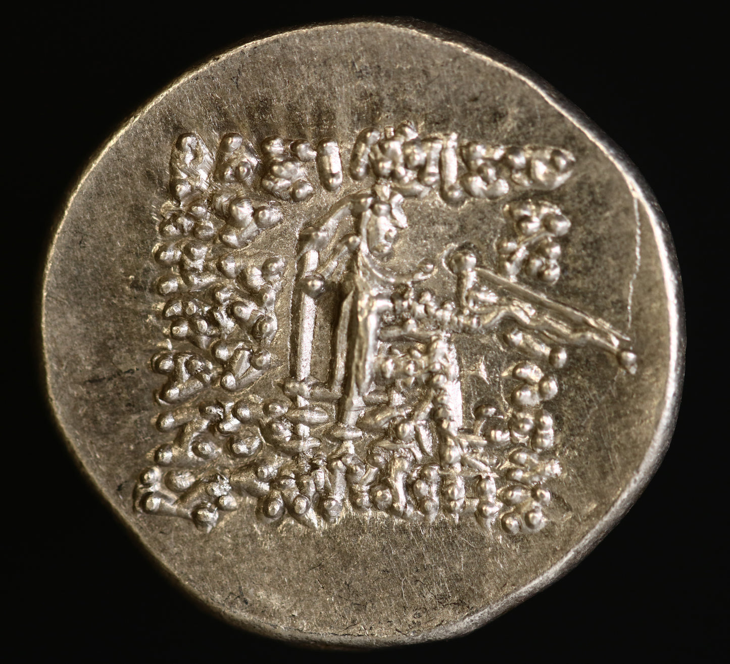 Greek - Parthia 121 - 91 BC Mithradates II A3523