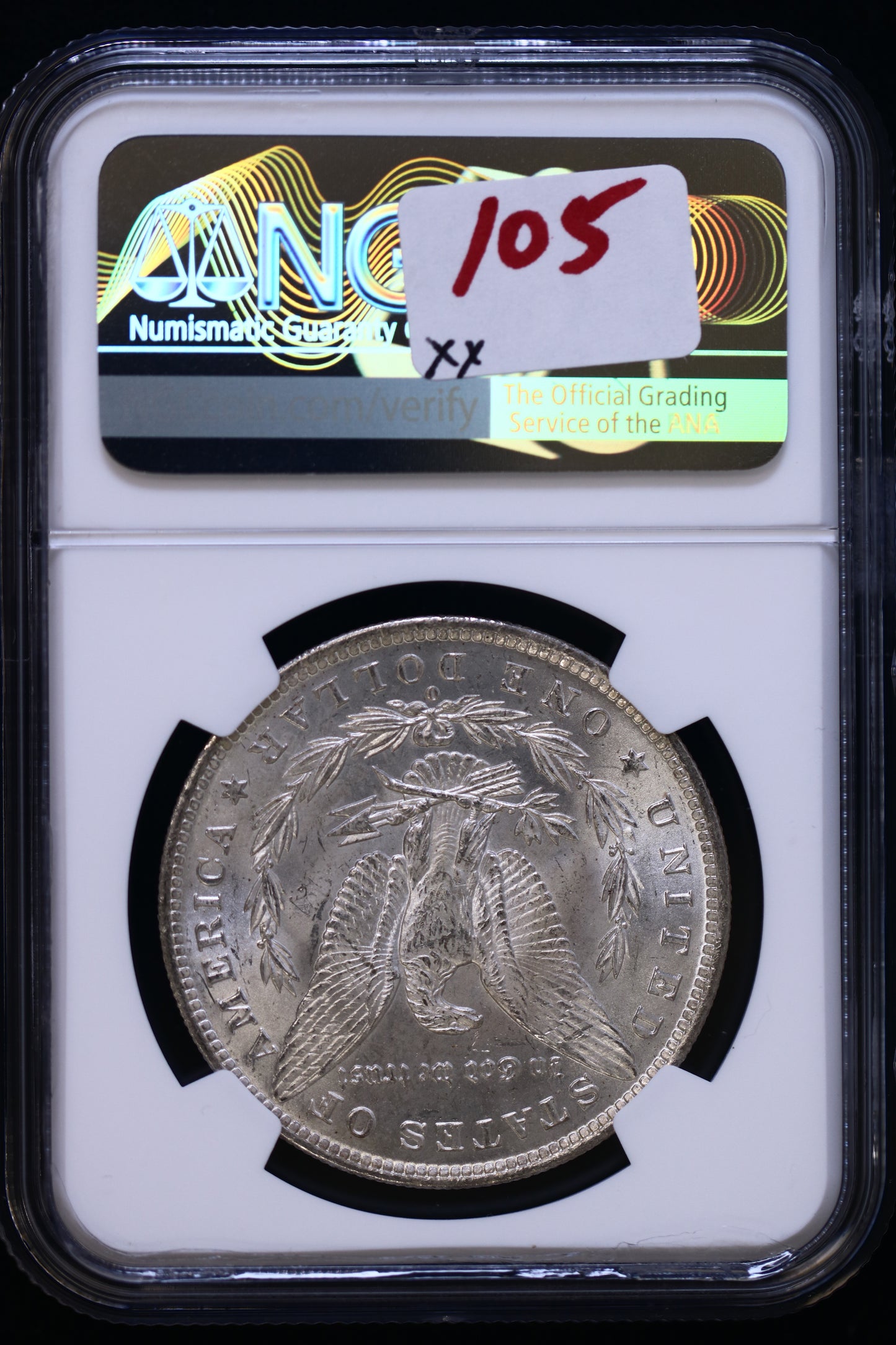 US 1884-O Morgan Silver Dollar MS-64 NCG S818