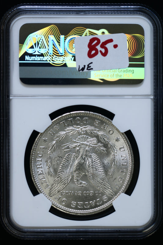 US 1898-O Morgan Silver Dollar MS-63 NCG S848