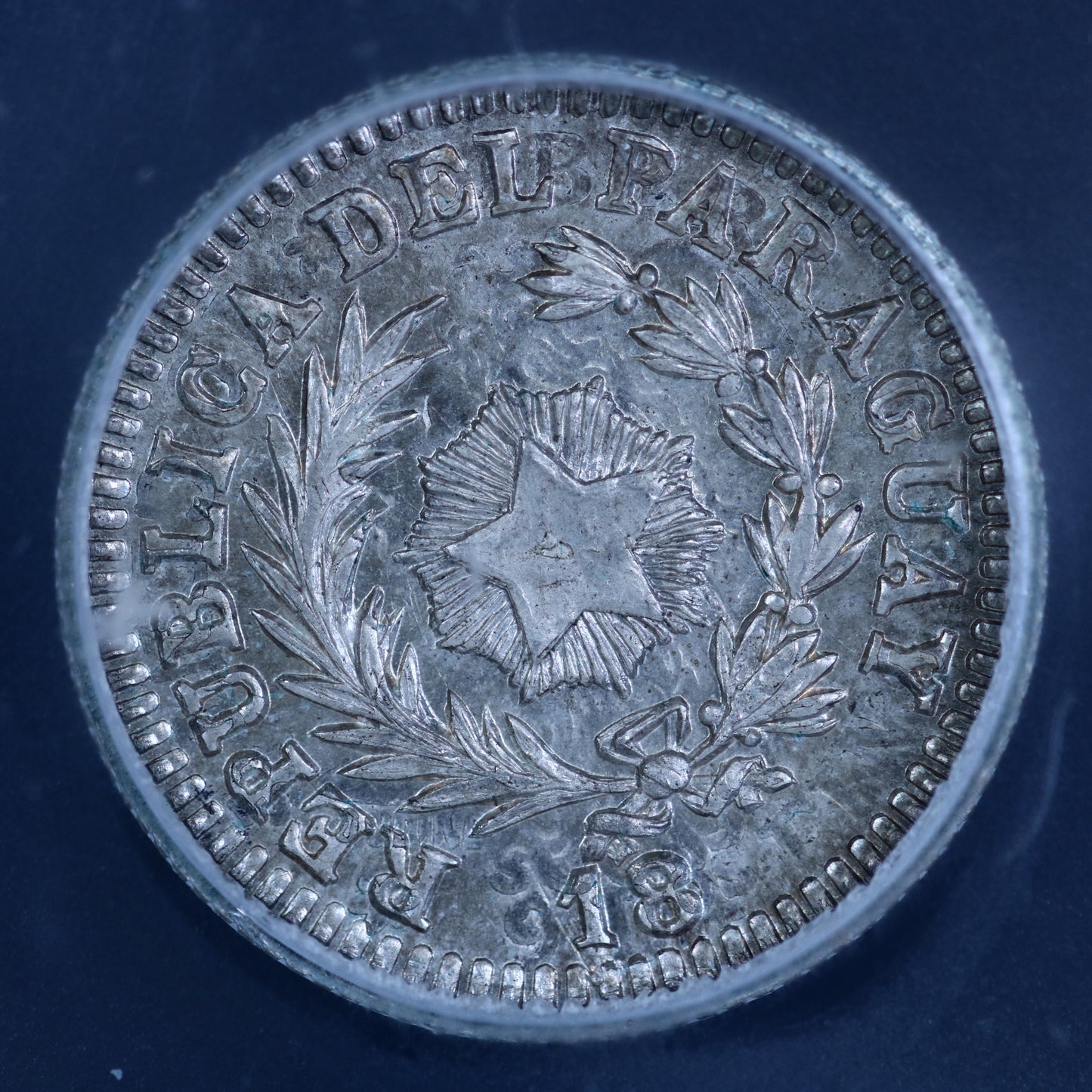 Paraguay AR 10 Centavos Pattern S788