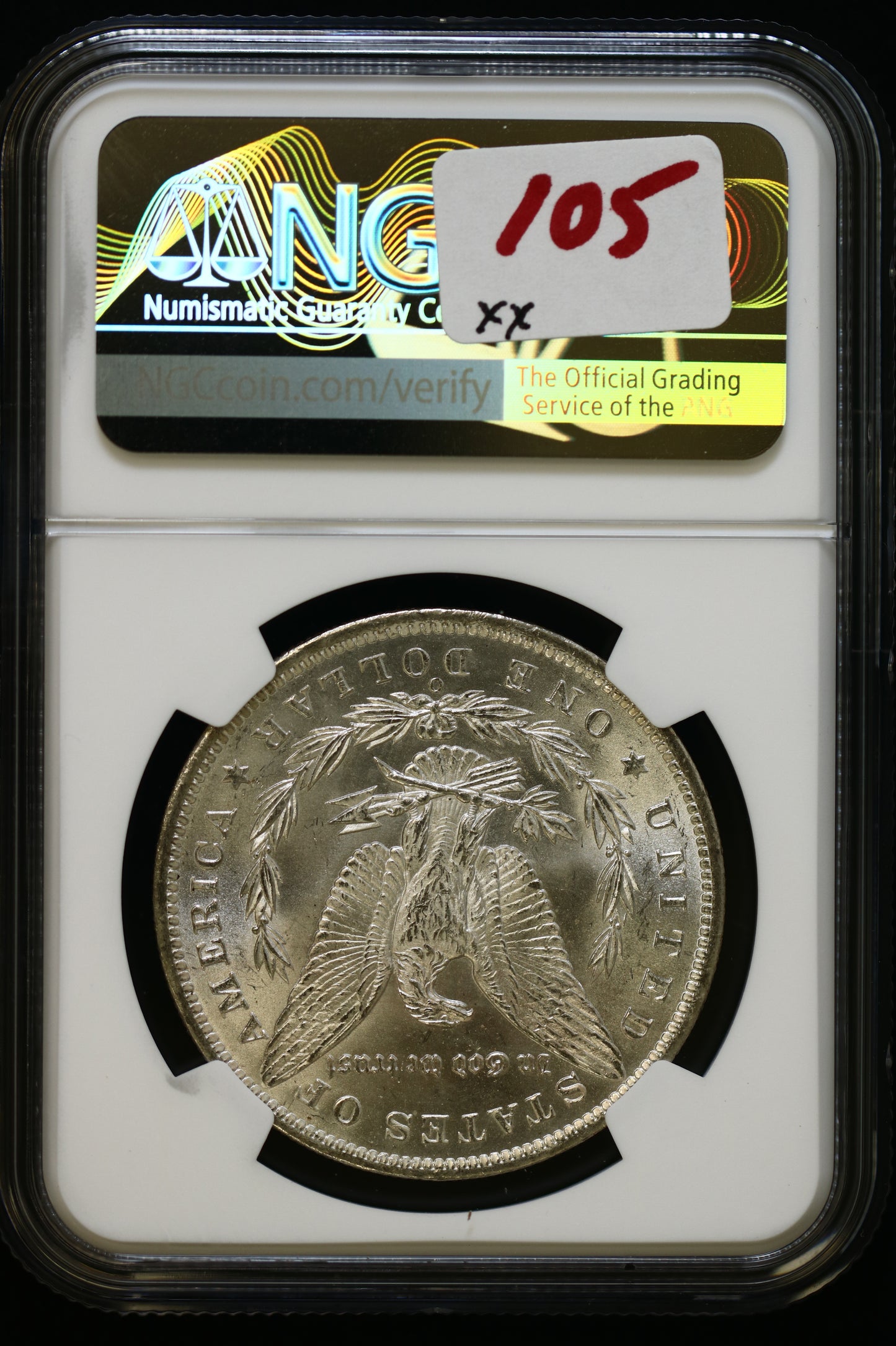 US 1884-O Morgan Silver Dollar MS-64 NCG S8278