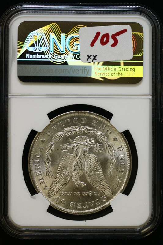 US 1884-O Morgan Silver Dollar MS-64 NCG S8278