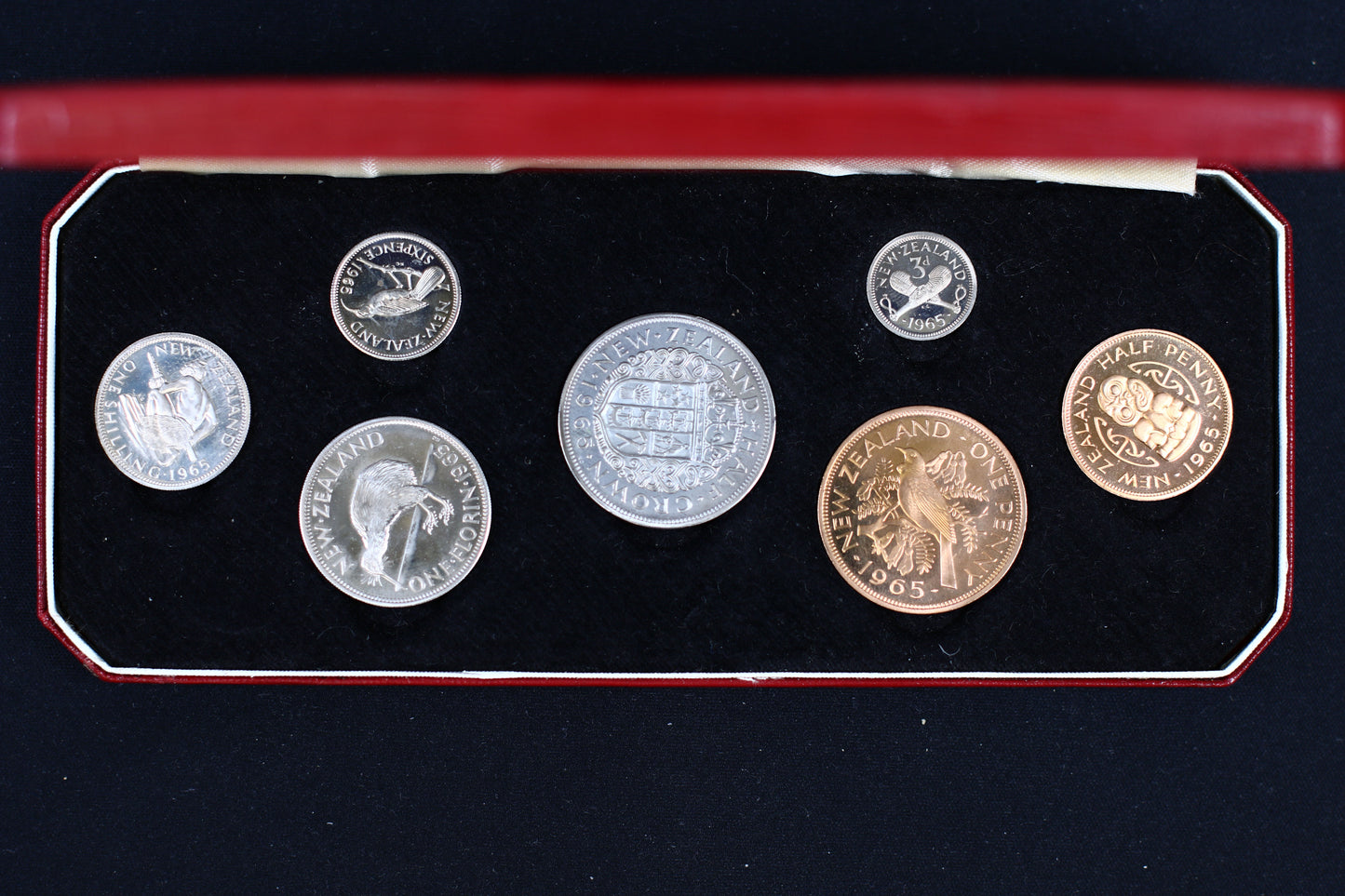 New Zealand 1965 Pre-Decimal Mint Set B568