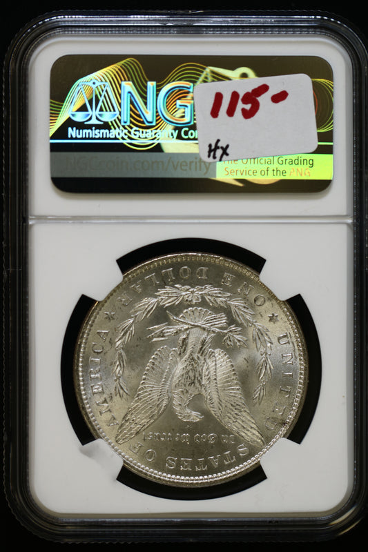 US 1884 Morgan Silver Dollar MS-64 NCG S809