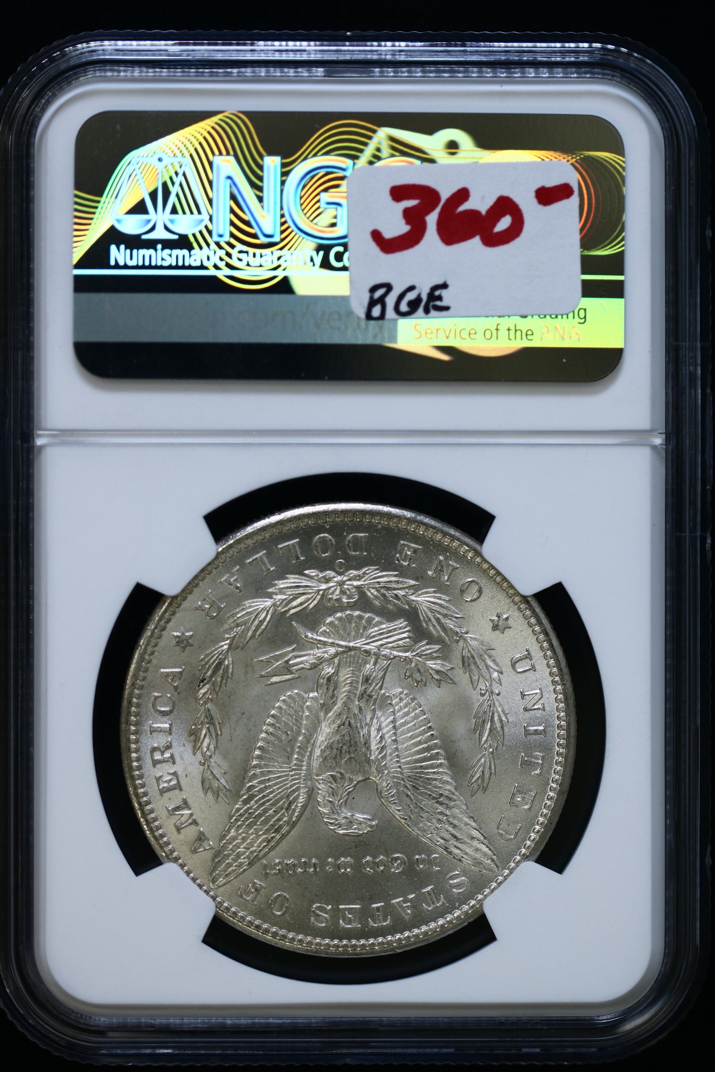 US 1898-O Morgan Silver Dollar MS-66 NCG S849