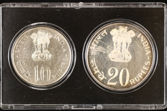 India 1973 Development Oriented Coin Set B562