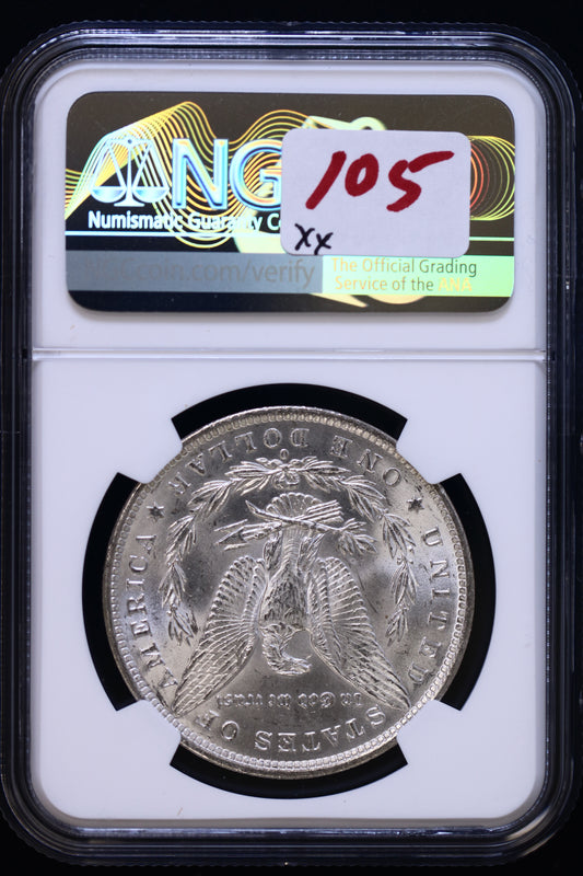 US 1884-O Morgan Silver Dollar MS-64 NCG S820