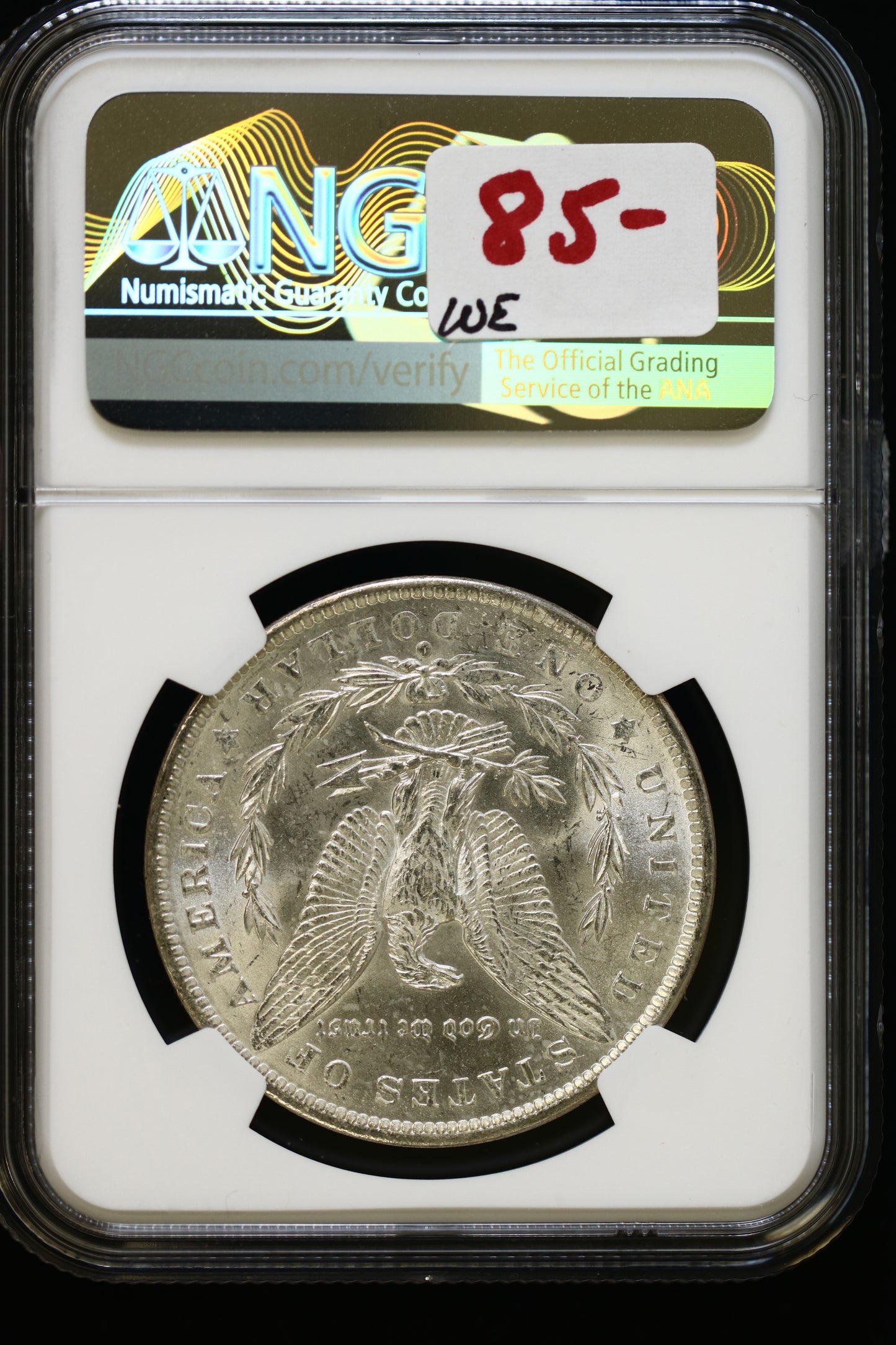 US 1884-O Morgan Silver Dollar MS-63 NCG S812