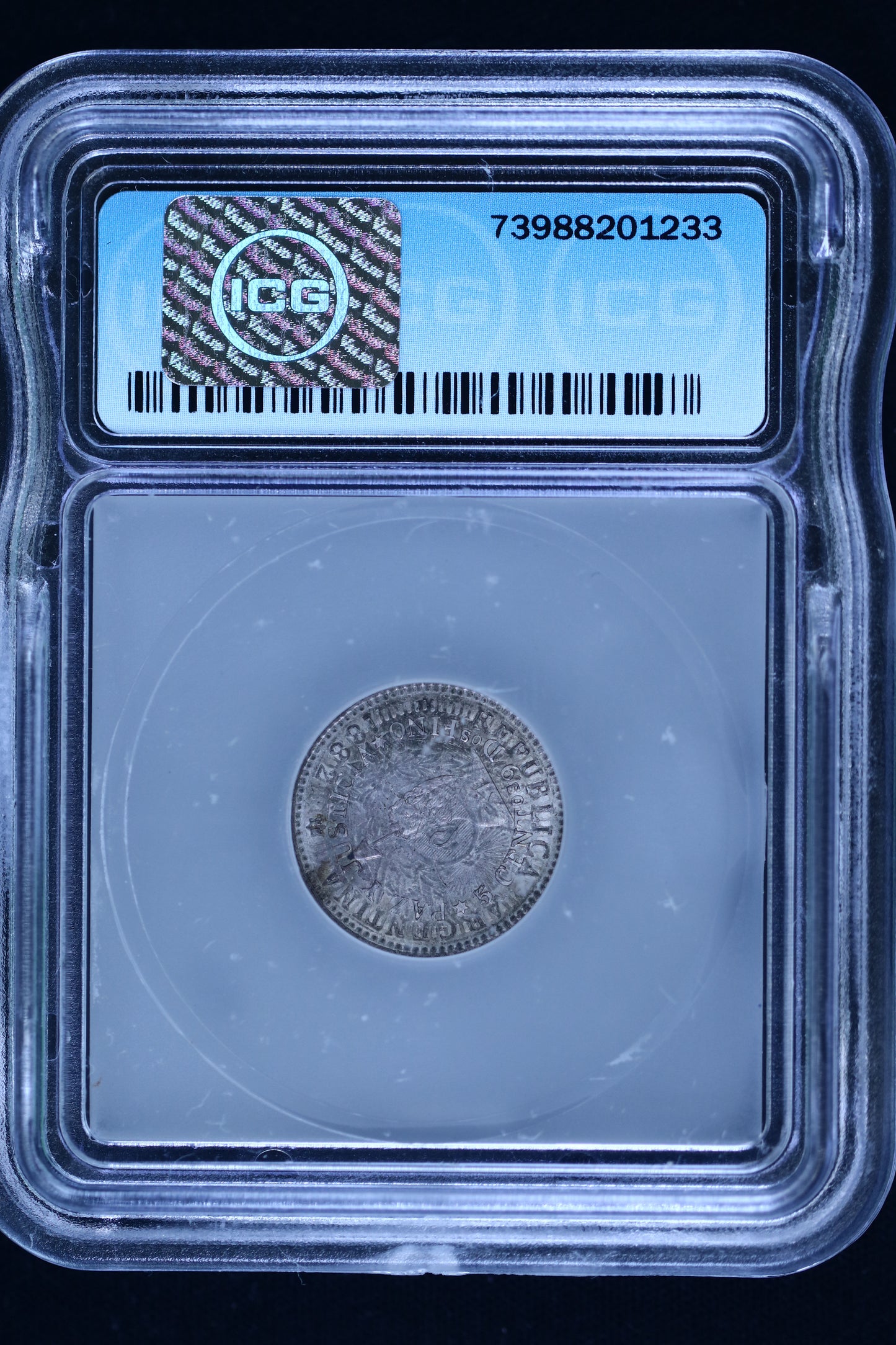 Paraguay AR 10 Centavos Pattern S789