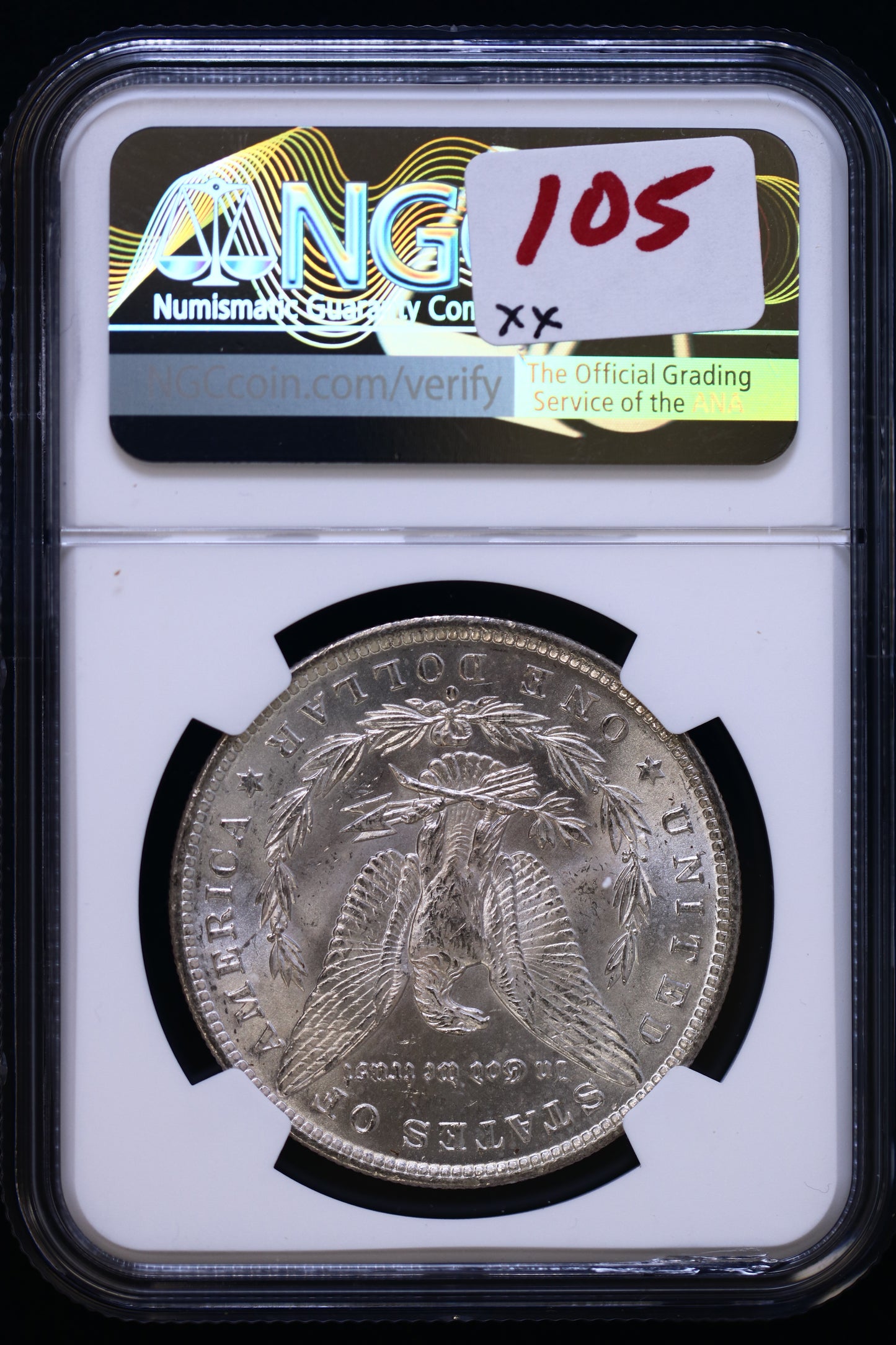 US 1884-O Morgan Silver Dollar MS-64 NCG S824