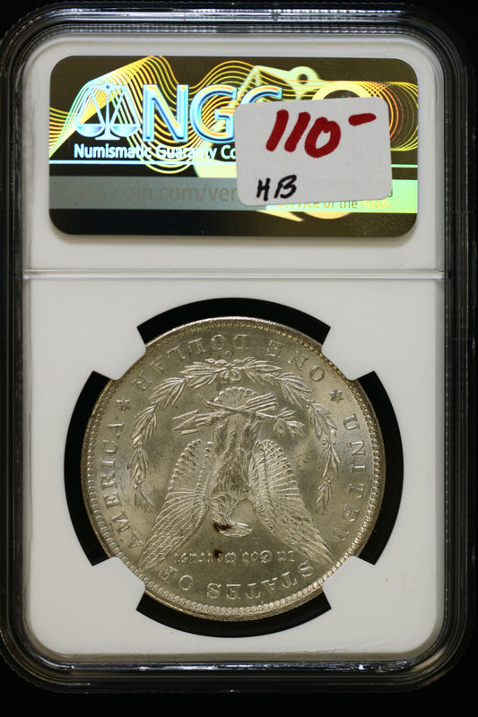 US 1885-O Morgan Silver Dollar MS-64 NCG S836