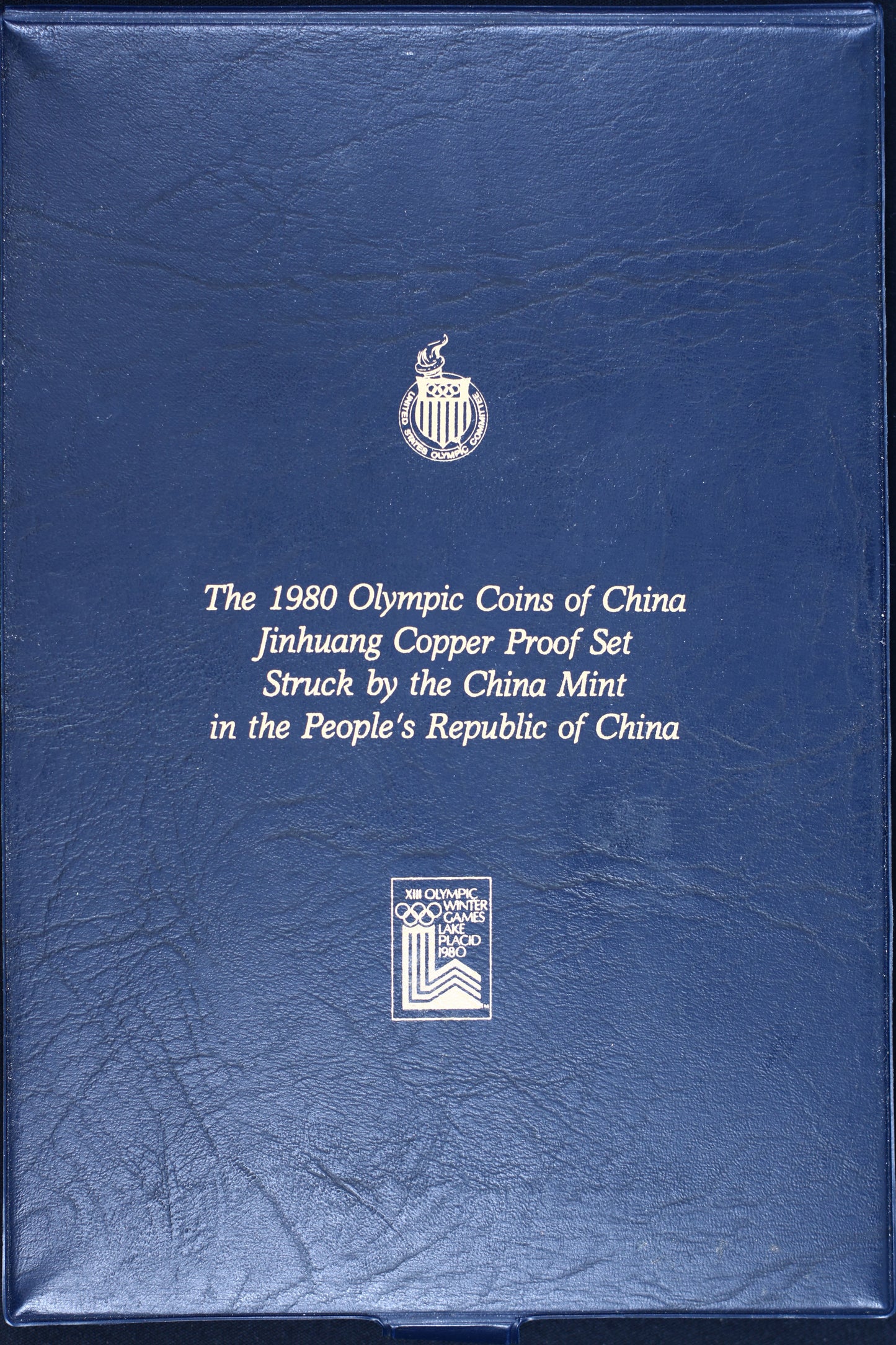 China 1980 Olympic Jinhuang Copper Commemorative Proof Set B573