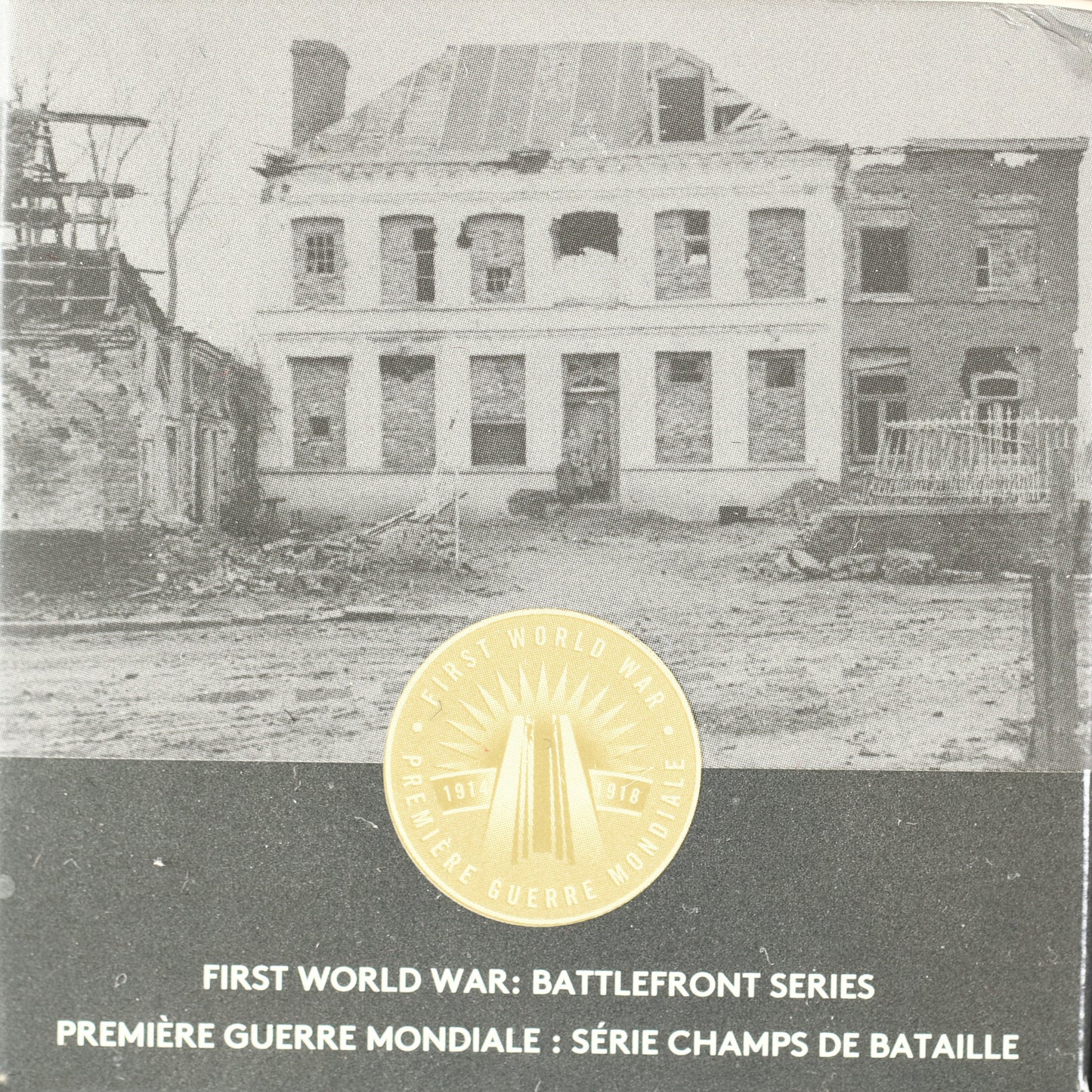 Canada 2015 $20 pure silver coin commemorating the Battle of Neuve-Chapelle. C020