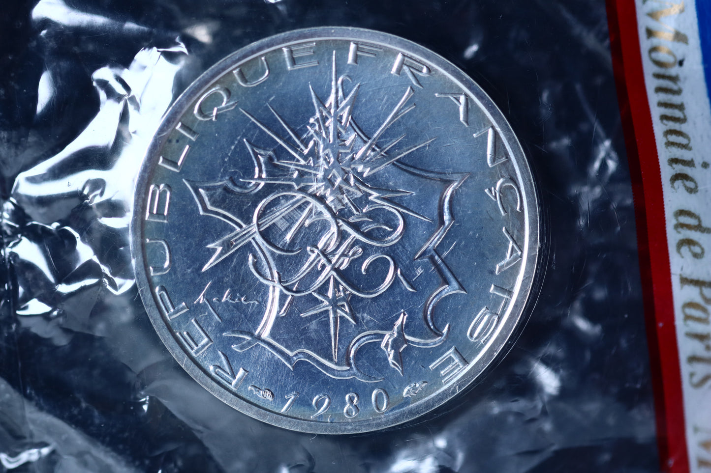 France 1980 9pc. Piedfort Set B780