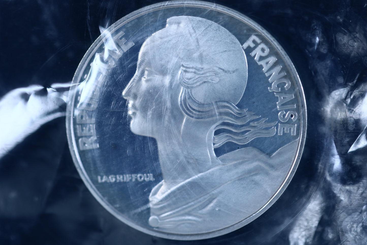 France 1980 9pc. Piedfort Set B780