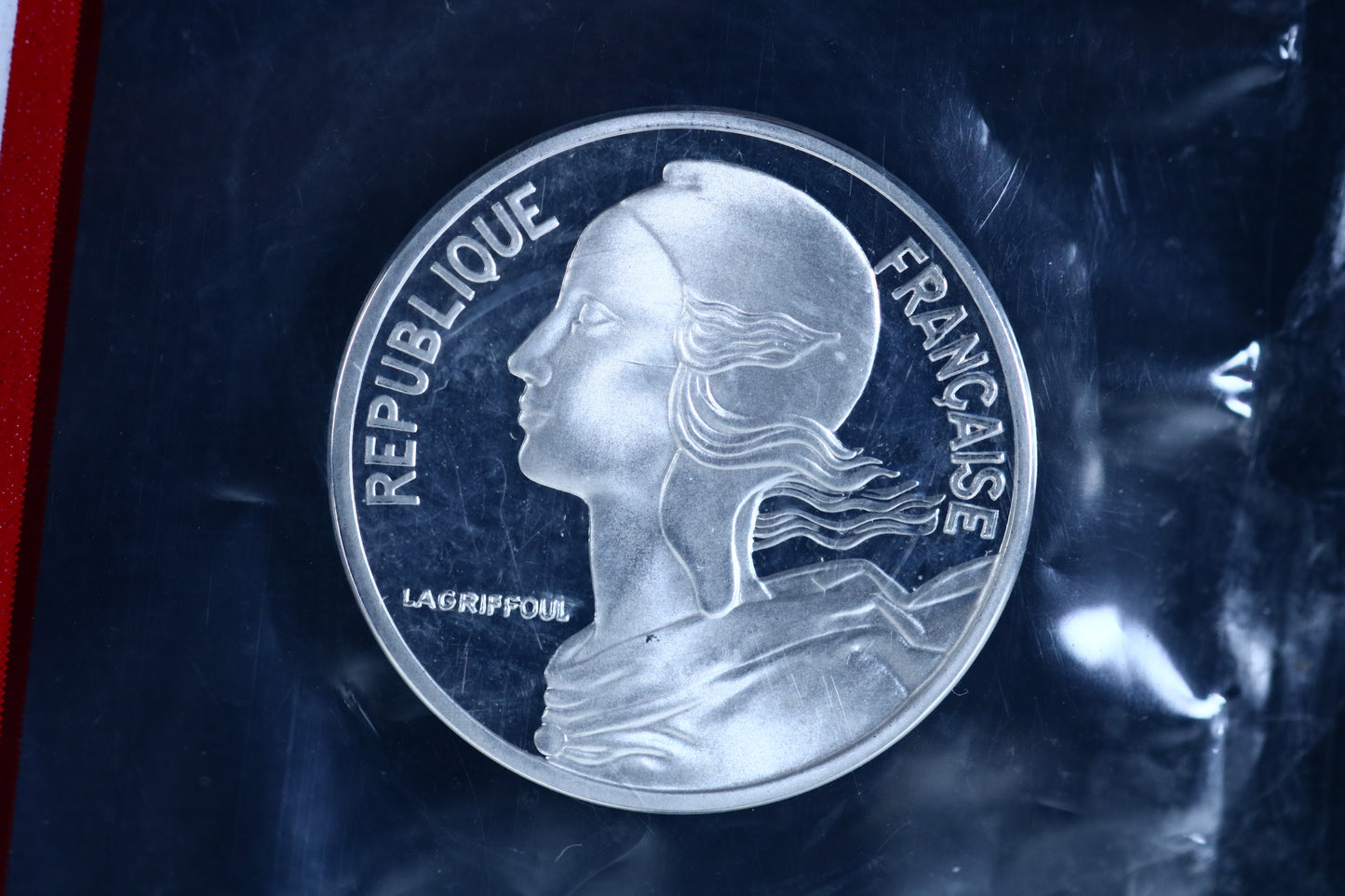 France 1980 9pc. Piedfort Set B780